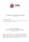 Research paper thumbnail of Le logement social, une histoire européenne