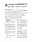 Research paper thumbnail of Circular Economy of Poplar-based Agroforestry in India