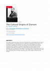 Research paper thumbnail of The Cultural Origins of Zionism