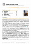 Research paper thumbnail of Geophysical and petrophysical study of an iron oxide copper gold deposit in northern Sweden