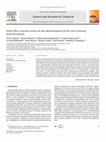 Research paper thumbnail of Field-effect calcium sensor for the determination of the risk of urinary stone formation