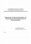 Research paper thumbnail of Planejamento da operação energetica e da manutenção no sistema hidrotermico de potencia brasileiro