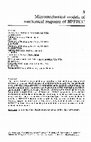 Research paper thumbnail of Micromechanical Models of Mechanical Response of High Performance Fibre Reinforced Cement Composites