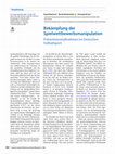 Research paper thumbnail of Bekämpfung der Spielwettbewerbsmanipulation