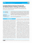 Research paper thumbnail of Correlation Between the Sinew Channels with the Myofascial System, Pathology, and Treatment