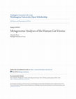 Research paper thumbnail of Metagenomic Analyses of the Human Gut Virome