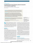 Research paper thumbnail of Considering the Ectopic Pituitary Gland in Evaluation of the Nasopharyngeal Mass