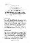 Research paper thumbnail of Latin America: The battle between borrowing and creating