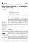 Research paper thumbnail of Primary Composition and Pigments of 11 Red Seaweed Species from the Center of Portugal