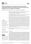 Research paper thumbnail of In Vitro Evaluation of the Antibacterial and Antioxidant Activities of Extracts of Gracilaria gracilis with a View into Its Potential Use as an Additive in Fish Feed