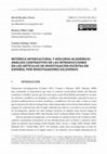 Research paper thumbnail of Retórica intercultural y discurso académico: análisis contrastivo de las introducciones en los artículos de investigación escritas en español por investigadores eslovenos