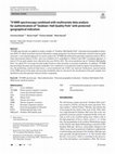 Research paper thumbnail of 1H NMR spectroscopy combined with multivariate data analysis for authentication of “Swabian–Hall Quality Pork” with protected geographical indication