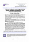 Research paper thumbnail of Total kalça artroplastili hastalarda egzersiz yapma süresinin yapay eklemi unutma becerisi, ağrı ve fonksiyonel durum üzerine etkisi