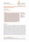 Research paper thumbnail of Undergraduate research, learning gain and equity: the impact of final year research projects