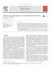 Research paper thumbnail of Coherent ψ(2S) photo-production in ultra-peripheral Pb Pb collisions at sNN=2.76 TeV