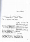 Research paper thumbnail of «America is broke»: Sidney Fiske Kimball and his French Allies (1933-1945)