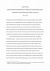 Research paper thumbnail of The Death Throes of Indigenous Christians in the Middle East: Assyrians Living Under the Islamic State