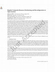 Research paper thumbnail of Regular Composite Resource Partitioning and Reconfiguration in Open Systems