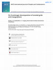 Research paper thumbnail of OnH-antimagic decomposition of toroidal grids and triangulations