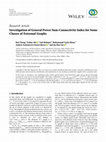 Research paper thumbnail of Investigation of General Power Sum-Connectivity Index for Some Classes of Extremal Graphs