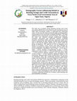 Research paper thumbnail of Demographic Factors influencing Default in Rotating Savings and Credit Association in Yewa North Local Government Area of Ogun State, Nigeria