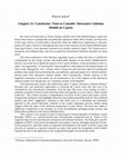 Research paper thumbnail of Chapter 21: Conclusion: Time to Consider Alternative Solution Models in Cyprus