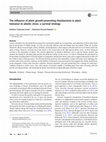 Research paper thumbnail of The Influence of Plant Growth Promoting Rhizobacteria (PGPR) on the Reduction of Abiotic Stresses in Crops