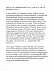 Research paper thumbnail of WHY IS THE UKRAINIAN CATHOLIC CHURCH IN THE U.S. DIVIDED IN TWO