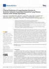 Research paper thumbnail of Clinical Predictors of Lung-Function Decline in Systemic-Sclerosis-Associated Interstitial Lung Disease Patients with Normal Spirometry