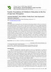 Research paper thumbnail of Family: Foundation of Children's Education in the Era of Qur'anic Disruption