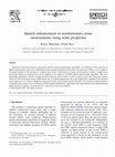 Research paper thumbnail of Speech enhancement in nonstationary noise environments using noise properties