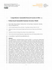 Research paper thumbnail of Comprehensive Automobile Research System (CARS) – a Python-based Automobile Emissions Inventory Model