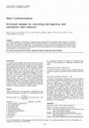 Research paper thumbnail of Minimum dataset for recording myringotomy and ventilation tube insertion