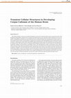 Research paper thumbnail of Transient cellular structures in developing corpus callosum of the human brain