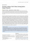 Research paper thumbnail of The music of silence. Part II: Music Listening Induces Imagery Responses