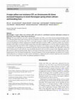 Research paper thumbnail of A major yellow rust resistance QTL on chromosome 6A shows increased frequency in recent Norwegian spring wheat cultivars and breeding lines