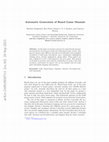 Research paper thumbnail of Automatic Generation of Board Game Manuals