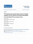 Research paper thumbnail of \u3csup\u3e26\u3c/sup\u3eAl-Containing Acidic and Basic Sodium Aluminum Phosphate Preparation and Use in Studies of Oral Aluminum Bioavailability from Foods Utilizing \u3csup\u3e26\u3c/sup\u3eAl as an Aluminum Tracer