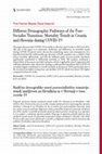 Research paper thumbnail of Different Demographic Pathways of the Post-Socialist Transition: Mortality Trends in Croatia and Slovenia during COVID-19