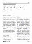 Research paper thumbnail of DSHA Based Estimation of Peak Ground Acceleration for Madhubani and Supaul Districts Near Bihar–Nepal Region