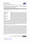 Research paper thumbnail of Strategi dan Dampak Adaptasi Nelayan Ekowisata Mangrove dalam Menghadapi Perubahan Iklim