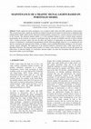 Research paper thumbnail of Maintenance of a Traffic Signal Lights Based on Portfolio Model