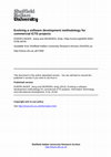 Research paper thumbnail of Evolving a software development methodology for commercial ICTD projects