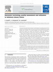 Research paper thumbnail of Rainwater harvesting, quality assessment and utilization in Kefalonia Island, Greece