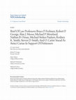 Research paper thumbnail of Brief Of Law Professors Bruce P. Frohnen, Robert P. George, Alan J. Meese, Michael P. Moreland, Nathan B. Oman, Michael Stokes Paulsen, Rodney K. Smith, Steven D. Smith, And O. Carter Snead As Amici Curiae In Support Of Petitioners