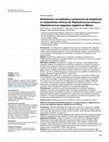 Research paper thumbnail of Resistencia a la meticilina y producción de biopelícula en aislamientos clínicos de Staphylococcus aureus y Staphylococcus coagulasa negativa en México