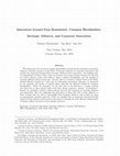 Research paper thumbnail of Innovation Beyond Firm Boundaries: Common Blockholders, Strategic Alliances, and Corporate Innovation