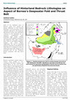 Research paper thumbnail of Influence of Hinterland Bedrock Lithologies on Aspect of Borneo's Deepwater Fold and Thrust Belt