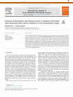 Research paper thumbnail of Prediction of permeability and formation factor of sandstone with hybrid lattice Boltzmann/finite element simulation on microtomographic images