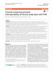 Research paper thumbnail of Towards Achieving Semantic Interoperability in an IoT-enabled Smart Campus